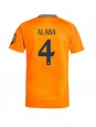 Real Madrid David Alaba #4 Auswärtstrikot 2024-25 Kurzarm